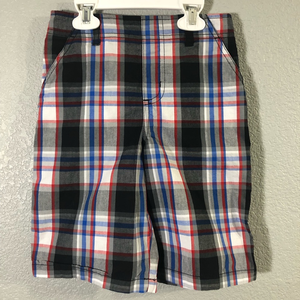 Kids checkered shorts